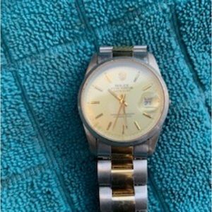 Rolex  Oyster perpetual Date Just , missing dial as is
